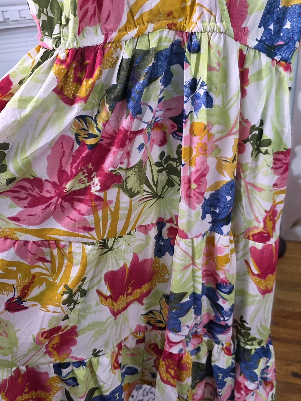 Martildo Boutique Floral Midi Boho Chic Summer Dress Medium - Picture 6 of 9